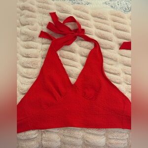 Red Halter Top